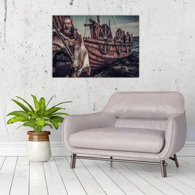 Obraz - Wiking (70x50 cm)