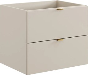 Podwieszana szafka pod umywalkę - Kolor beżowy - 60 cm - LAVENA