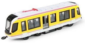Tramwaj Rappa Metal żółty, 20 cm