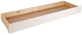 Biała szuflada pod łóżko dziecięce PINO – Vipack