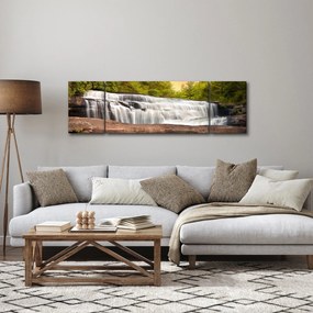 Obraz wodospadu (170x50 cm)