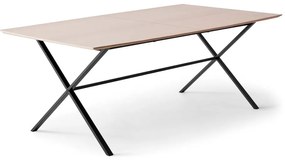 Rozkładany stół z dodatkowym blatem w dekorze dębu 90x165 cm Meza – Hammel Furniture