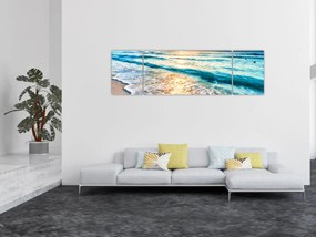 Obraz - Plaża morska (170x50 cm)