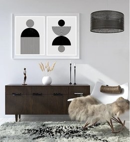 Lampa wisząca NATURAL DARK 50 grafitowa