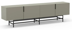 Zielonoszara szafka pod TV 200x63,5 cm Eldia – Marckeric