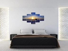 Obraz - krajobraz polarny (125x70 cm)