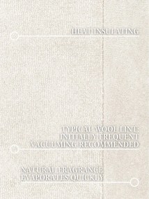 Kremowy dywan z mieszanki wełny tkany ręcznie 80x150 cm Kari – Villeroy&amp;Boch