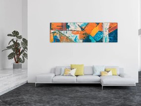 Obraz - Abstrakcja (170x50 cm)