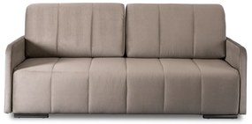 Sofa Rozkładana z Funkcją Spania IBIZA Dwuosobowa Beżowa Nowoczesna do Salonu