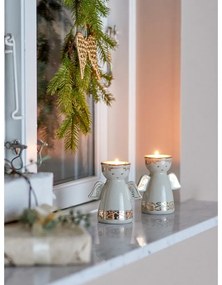 Kamionkowe świeczniki na świeczkę typu tealight zestaw 2 szt. Faella – Bloomingville
