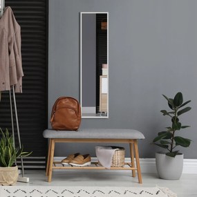 Białe wiszące lustro K7-K15