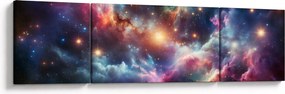 Obraz - Ciemny kosmos (170x50 cm)