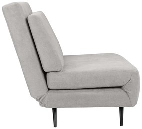 Jasnoszara rozkładana sofa 87 cm Mallory – Støraa