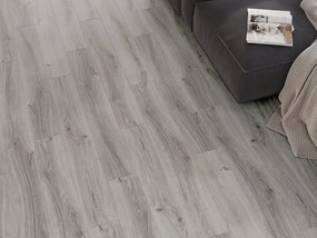 Mexen Harrison próbka paneli winylowych SPC 6,5 mm, podkład IXPE 1,5 mm, 4 V-Fuga, Dąb - F1044-S