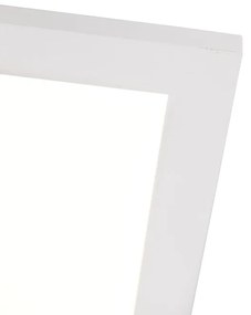 Nowoczesny panel LED biały 40 cm z diodą LED ściemnialną 4-stopniową - Liv Nowoczesny Oswietlenie wewnetrzne