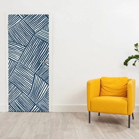 Fototapeta na drzwi - Linie 3D (95x205cm)