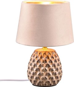 Beżowa lampa stołowa (wys. 27 cm) Ariana – Reality