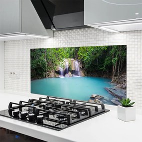 Panel Kuchenny Wodospad Nad Ukrytym Jeziorem