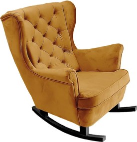 Fotel Relax z Tapicerowanym Siedzeniem i Podłokietnikami, Fotel TV 102x81x95cm Oliwkowy_29817