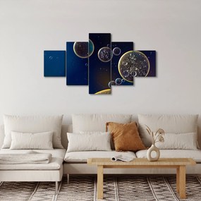 Obraz bąbelków (125x70 cm)