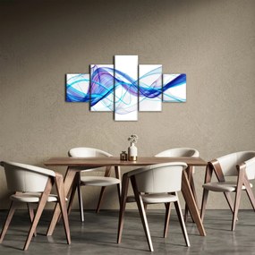 Obraz abstrakcji (125x70 cm)