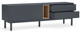 Ciemnoszara szafka pod TV 180x56 cm Corvo – Teulat