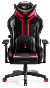 Fotel gamingowy Diablo X-Ray 2.0 King Size, czarno-czerwony