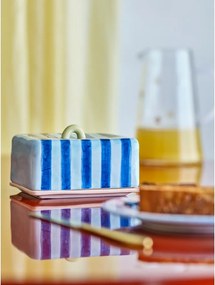 Niebieska maselniczka ceramiczna Phoenix – Bloomingville