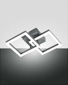 BARD nowoczesna lampa sufitowa LED 21W antracytowa 3394-28-282 Fabas Luce