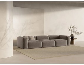 Brązowa sofa 364 cm Bergano – Cosmopolitan Design