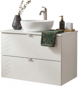 Wisząca szafka łazienkowa z szufladami 60 cm H7-Z53