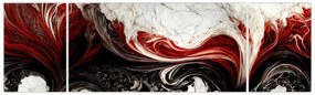 Obraz - Marmurowa abstrakcja (170x50 cm)