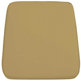 Zewnętrzna poduszka na krzesło VIREON 44x45 cm, beżowa
