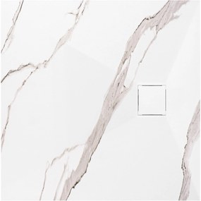 Brodzik prysznicowy Magnum CARRARA WHITE 90x90