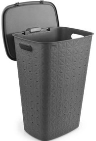 Curver Kosz na brudną bieliznę Softex 56 l, ciemnoszary