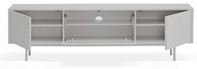 Szara szafka pod TV 180x52 cm Sierra – Teulat