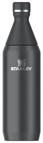 Czarna butelka termiczna ze stali nierdzewnej 600 ml All Day Slim Bottle Black – Stanley