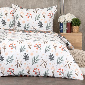 4Home Pościel flanelowa Winter nature, 140 x 220 cm, 70 x 90 cm