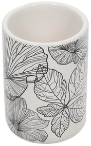 Kubek na szczoteczki do zębów BLACKFLORA, ceramiczny
