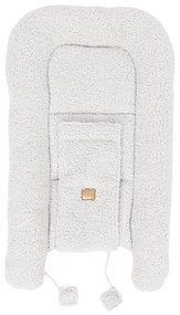 Kokon dla niemowląt w kolorze kości słoniowej 55x83 cm – Meowbaby