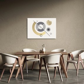Obraz na szkle - Kształty geometryczne N⁰2 (70x50 cm)
