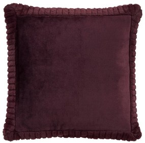 Poduszka dekoracyjna z mikropluszu 55x55 cm Velvet and Faux Fur – Catherine Lansfield
