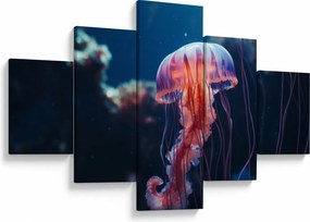 Obraz - Meduza (125x70 cm)