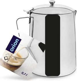 Czajnik ze stali nierdzewnej w kolorze srebra 700 ml Anett – Orion