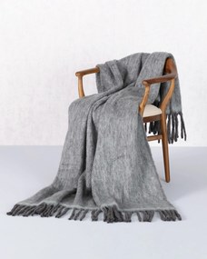 Pled Cozy 130x170cm grey-mint