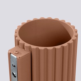 Kinkiet AURA mocca G9 ryflowany SOLLUX  LIGHTING