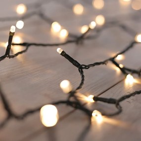 Zielona girlanda świetlna LED DecoKing Chain, 200 lampek, dł. 19,93 m