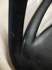 PROMOCJA Czarny plastikowy krzesło KATO II. jakość