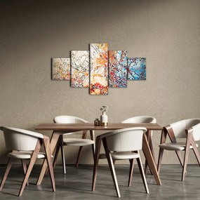 Obraz - Mozaikowa abstrakcja (125x70 cm)