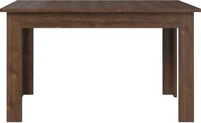 Stół z rozkładanym blatem brązowy dąb - Samar 11X